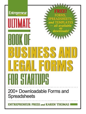 Ultimate Book of Business and Legal Forms for Startups - ebook